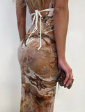 ROMI MESH MAXI SKIRT (ONLY)