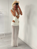 CAPRI THREE PIECE SET IN BUTTERCREAM