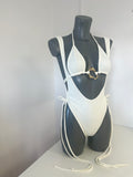 AMALFI CREAM WRAP KINI TWO PIECE SET