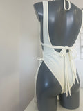 AMALFI CREAM WRAP KINI TWO PIECE SET